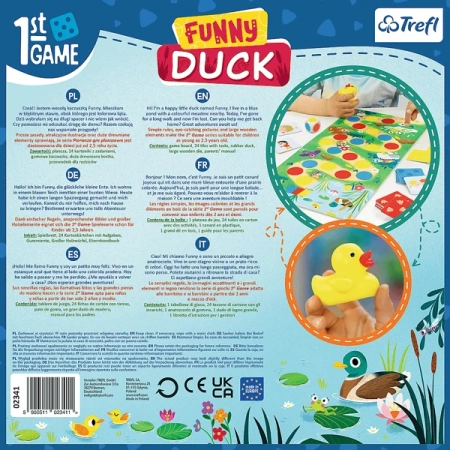 Trefl Pierwsza Gra Planszowa Funny Duck