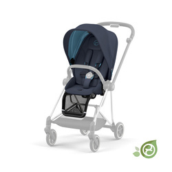Cybex Mios 3.0 Conscious Green Leaf Leaf üléskárpit Eco Dark Navy